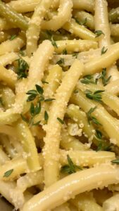 Fasolka szparagowa chrupiąca bez bułki tartej